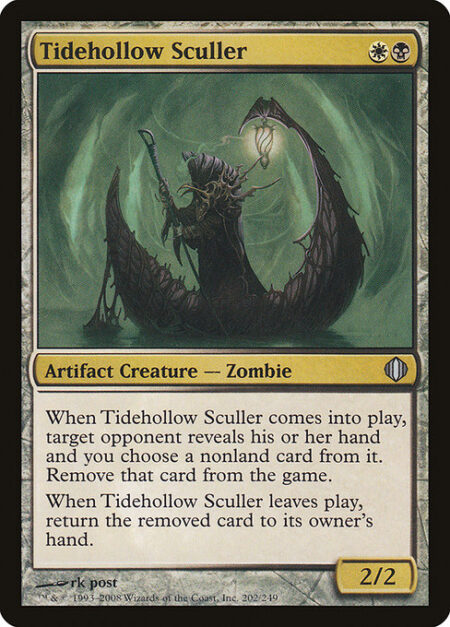 Tidehollow Sculler - When Tidehollow Sculler enters the battlefield