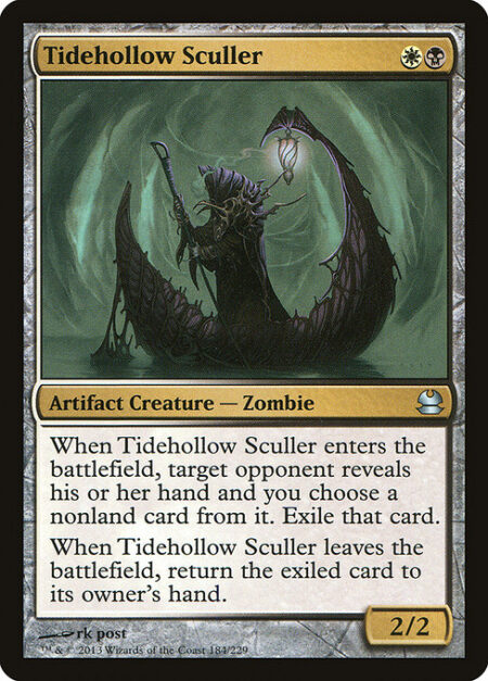 Tidehollow Sculler - When Tidehollow Sculler enters the battlefield
