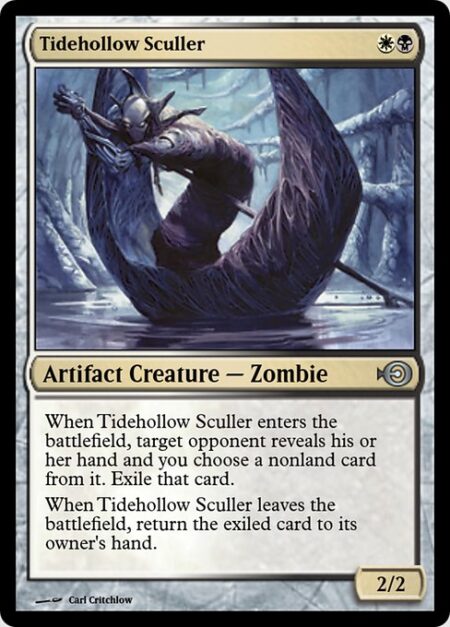 Tidehollow Sculler - When Tidehollow Sculler enters the battlefield