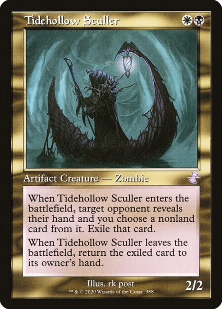 Tidehollow Sculler - When Tidehollow Sculler enters the battlefield