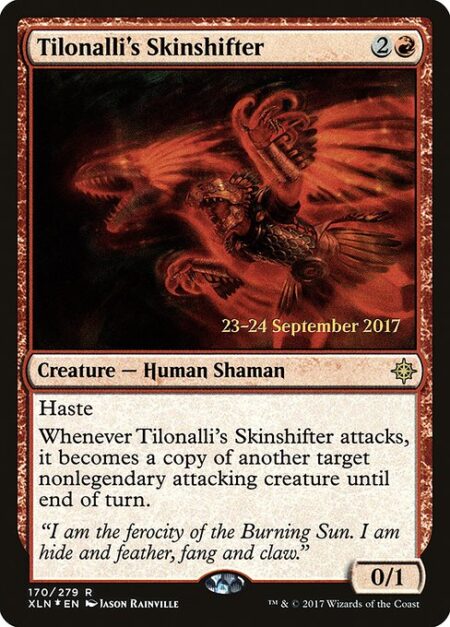 Tilonalli's Skinshifter - Haste