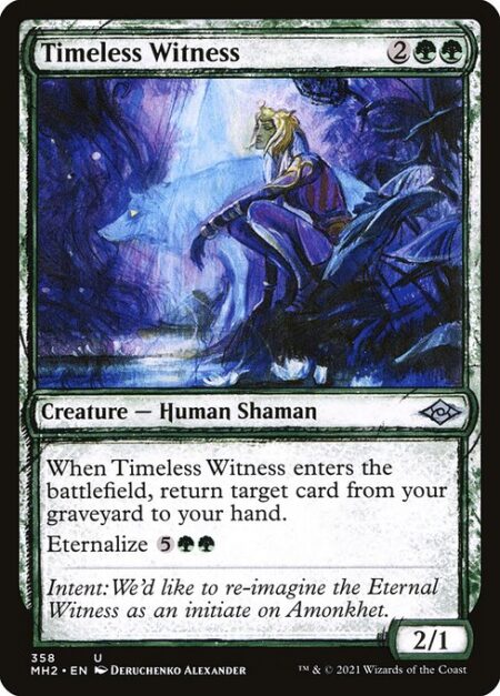 Timeless Witness - When Timeless Witness enters