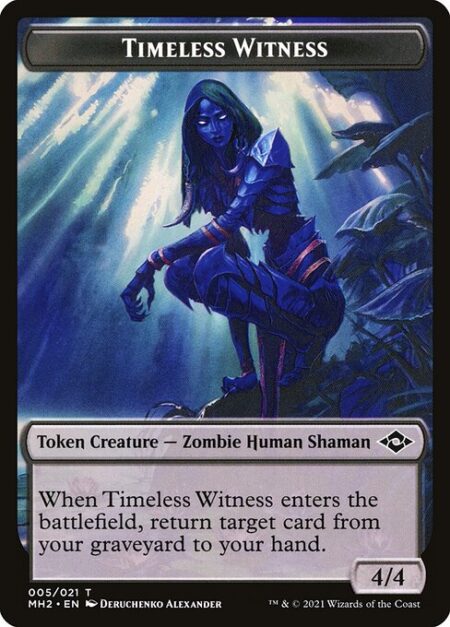 Timeless Witness - When Timeless Witness enters the battlefield