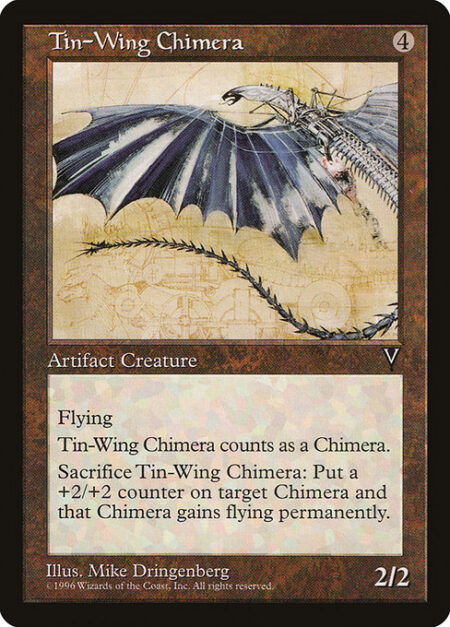 Tin-Wing Chimera - Flying