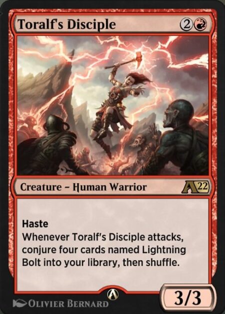 Toralf's Disciple - Haste