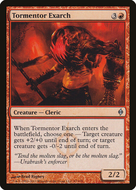 Tormentor Exarch - When Tormentor Exarch enters