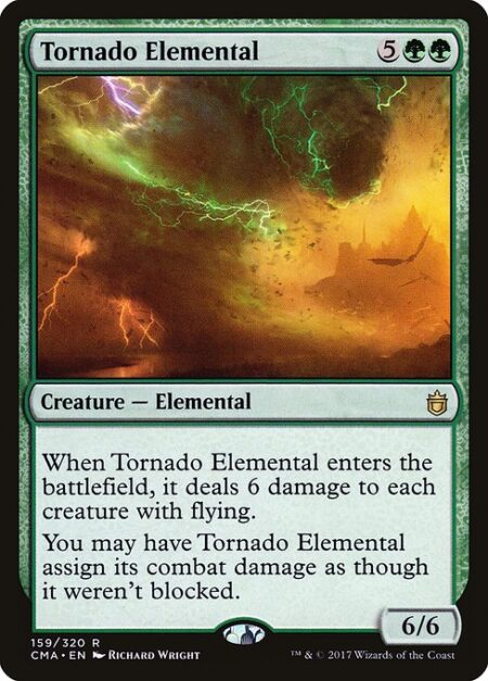 Tornado Elemental - When Tornado Elemental enters