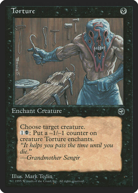 Torture - Enchant creature