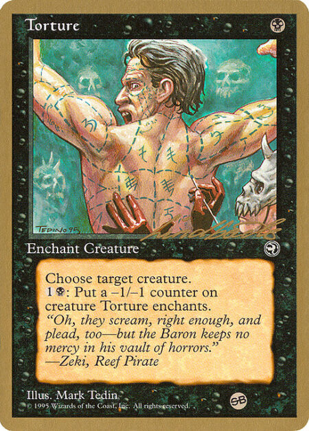 Torture - Enchant creature