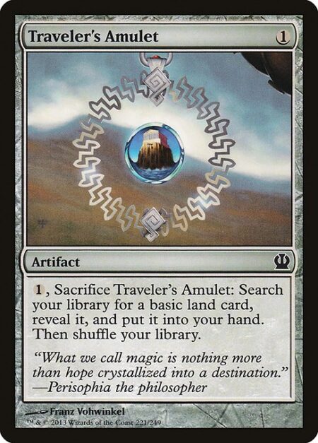 Traveler's Amulet - {1}