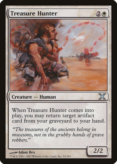 Treasure Hunter - When Treasure Hunter enters the battlefield