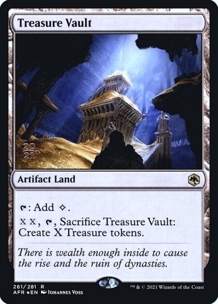 Treasure Vault - {T}: Add {C}.