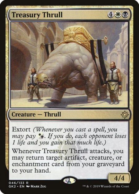 Treasury Thrull - Extort (Whenever you cast a spell