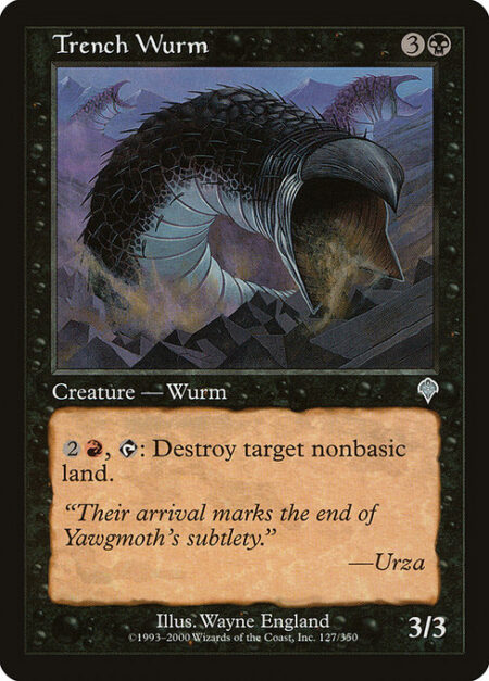 Trench Wurm - {2}{R}