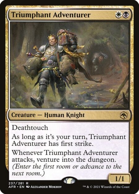 Triumphant Adventurer - Deathtouch