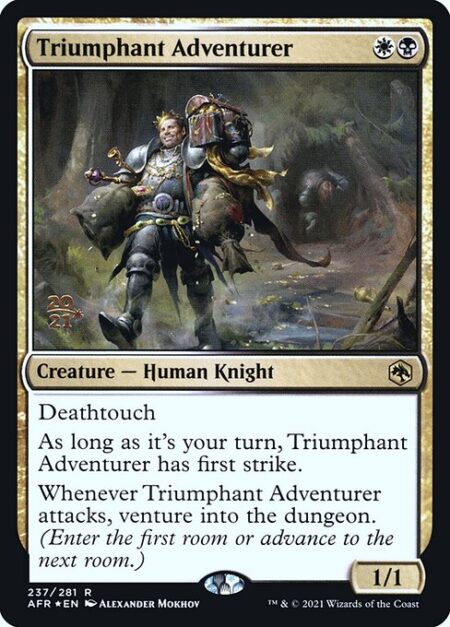 Triumphant Adventurer - Deathtouch