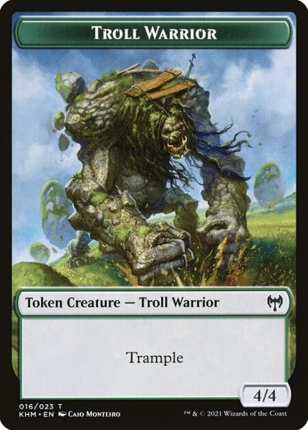 Troll Warrior - Trample