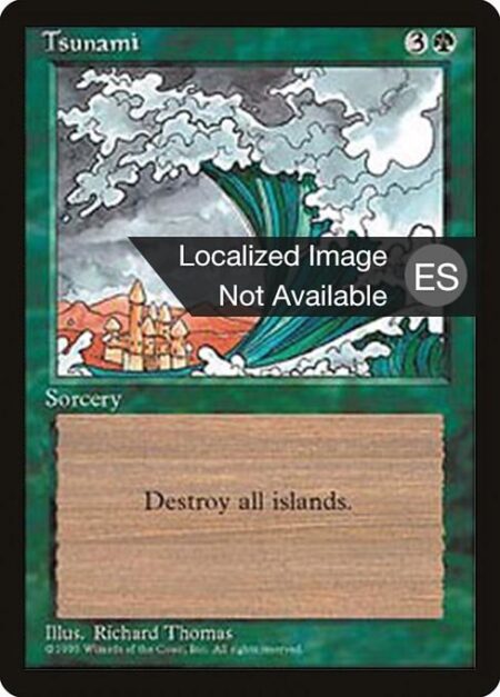 Tsunami - Destroy all Islands.