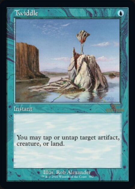 Twiddle - You may tap or untap target artifact