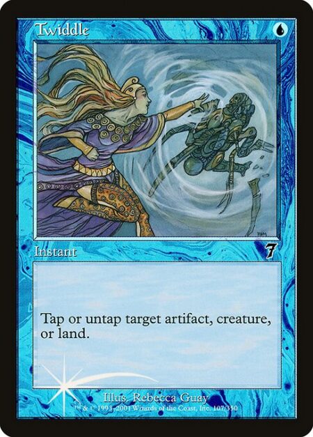 Twiddle - You may tap or untap target artifact