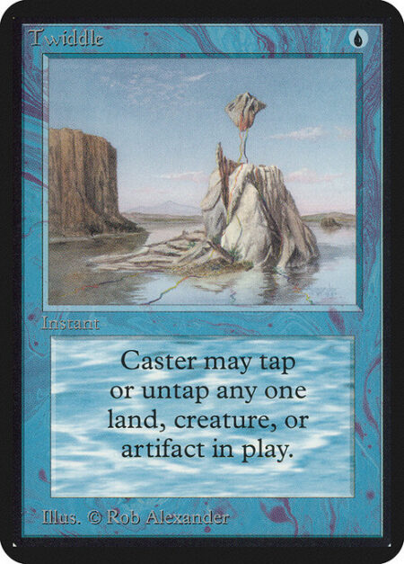 Twiddle - You may tap or untap target artifact