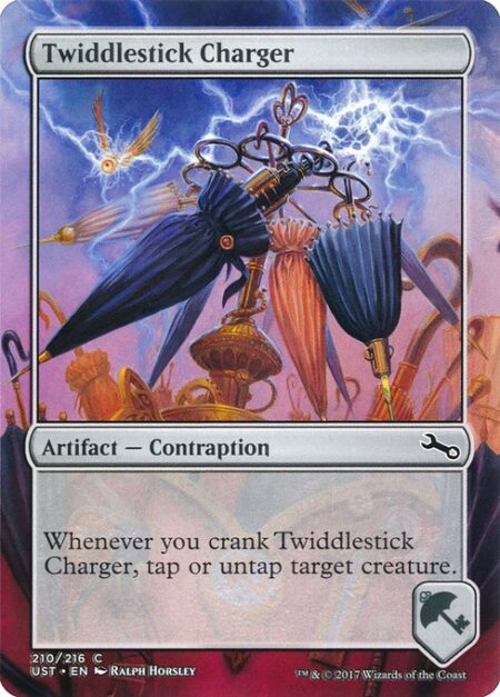 Twiddlestick Charger - Whenever you crank Twiddlestick Charger