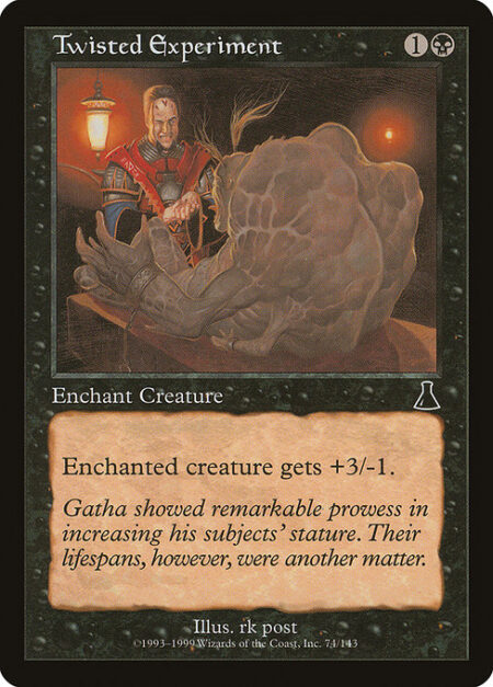 Twisted Experiment - Enchant creature