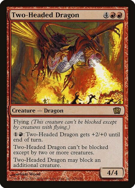 Two-Headed Dragon - Flying