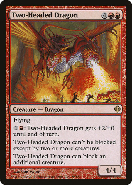 Two-Headed Dragon - Flying