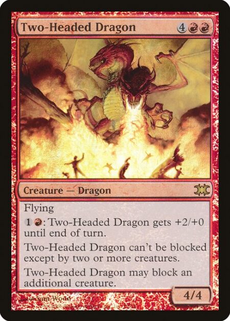 Two-Headed Dragon - Flying