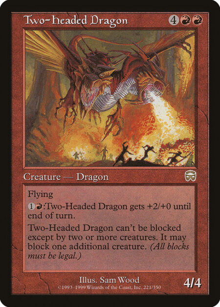 Two-Headed Dragon - Flying