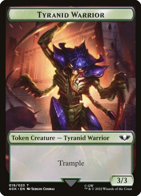 Tyranid Warrior - Trample