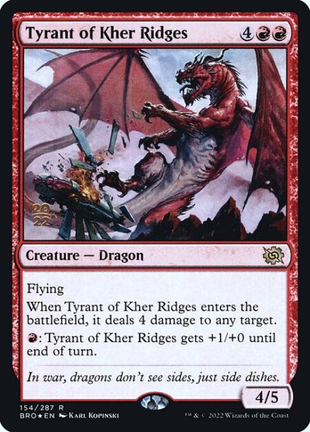 Tyrant of Kher Ridges - Flying