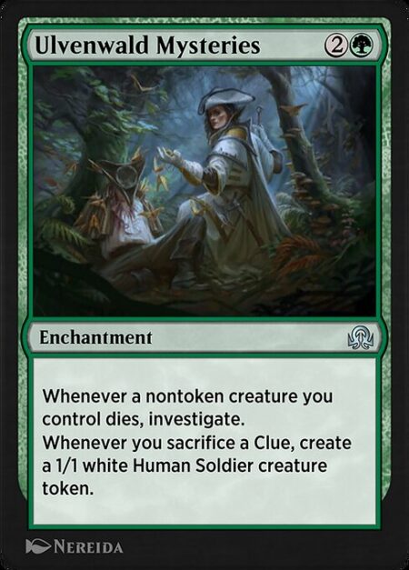 Ulvenwald Mysteries - Whenever a nontoken creature you control dies