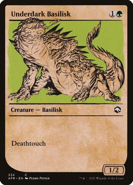 Underdark Basilisk - Deathtouch