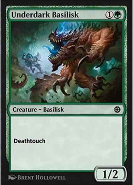 Underdark Basilisk - Deathtouch