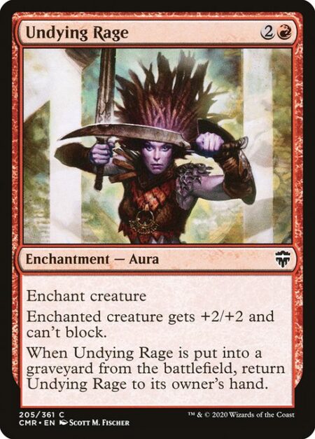 Undying Rage - Enchant creature