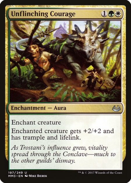 Unflinching Courage - Enchant creature