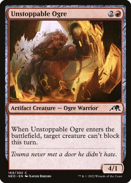 Unstoppable Ogre - When Unstoppable Ogre enters