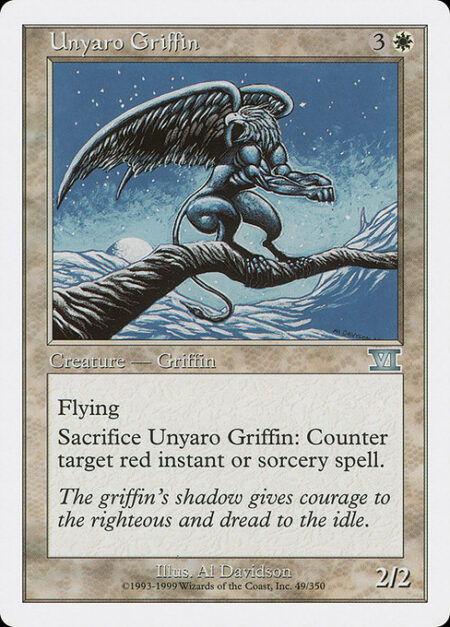 Unyaro Griffin - Flying