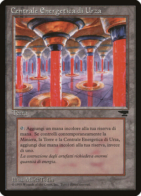 Urza's Power Plant - {T}: Add {C}. If you control an Urza's Mine and an Urza's Tower