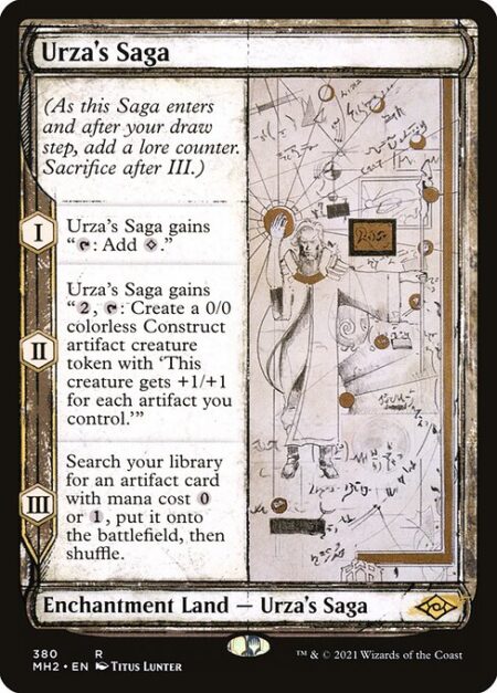 Urza's Saga - (As this Saga enters and after your draw step