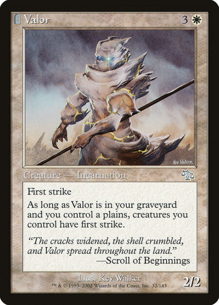 Valor - First strike