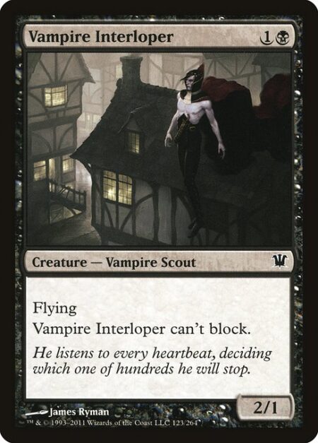 Vampire Interloper - Flying