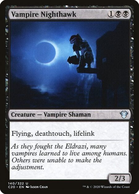 Vampire Nighthawk - Flying