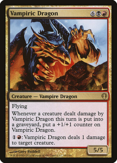 Vampiric Dragon - Flying