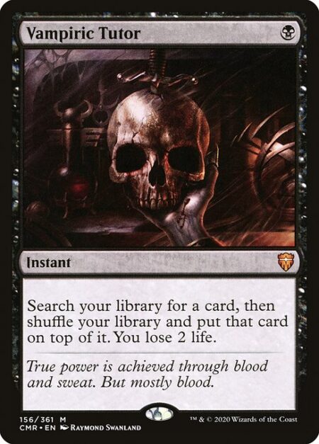 Vampiric Tutor - Search your library for a card