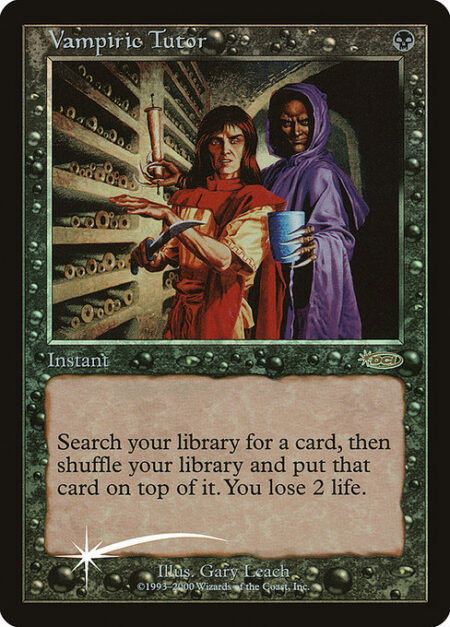 Vampiric Tutor - Search your library for a card