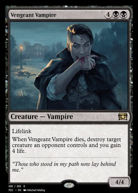 Vengeant Vampire - Lifelink
