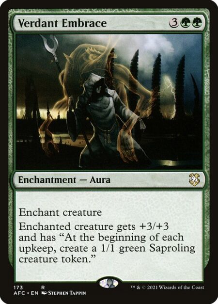 Verdant Embrace - Enchant creature